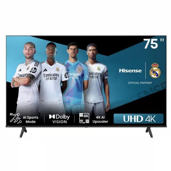 Hisense Hisense 75 inch Ultra HD Smart Digital 4K Tv (3YRS WRNTY)