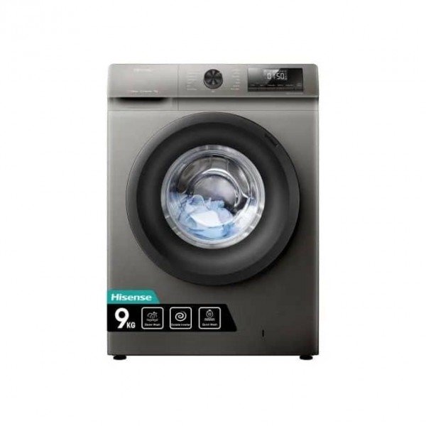 Hisense 9kg front loader Washing Machine - Grey 1