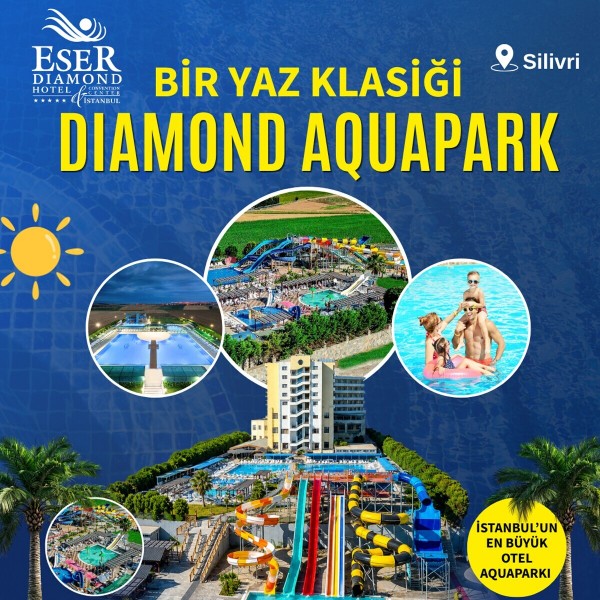 Bir Yaz Klasiği Silivri Eser Diamond Aqupark’ta Gün Boyu Sınırsız Eğlence Bileti