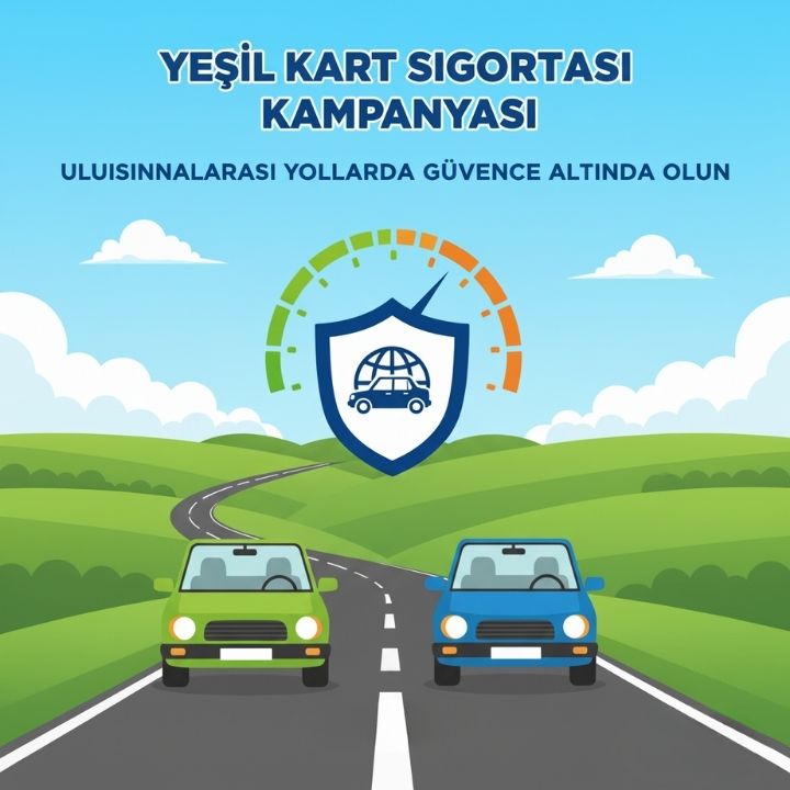  Yeşil Kart Sigortası Kampanyası – Yurt Dışında da Güvendesiniz! 